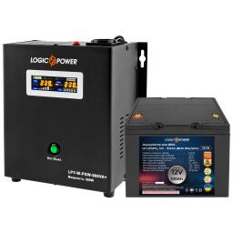Комплект резервного питания для котла ИБП + литиевая (LiFePO4) батарея (UPS W800VA + АКБ LiFePO4 1500W)