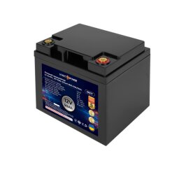 Аккумулятор LP LiFePO4 12V (12,8V) - 50 Ah (640Wh) (Smart BMS 60A/30А) пластик null