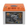 Аккумулятор LP LiFePO4 12,8V - 50 Ah (640Wh) (BMS 80А/50A) пластик LCD Smart BT - Изображение 2