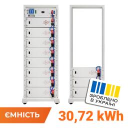 Высоковольтный аккумулятор LP LiFePO4 Battery HVM 614,4V 50Ah (30720 Wh) BMS 160А P AB Lrack white