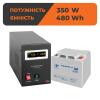 Комплект резервного живлення ДБЖ + мультигелева батарея (UPS B500 + АКБ MG 480Wh) - Зображення 1