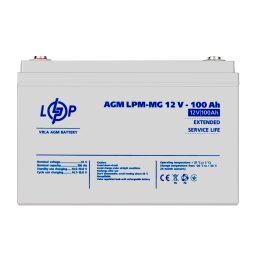 ЗЦ Акумулятор мультигелевий LPM-MG 12V - 100 Ah