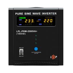 ДБЖ LP LPL-PSW-2500VA+ (1800Вт) 10A/30A з правильною синусоїдою 24V