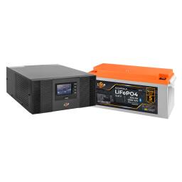 Комплект резервного питания LogicPower B1500 + литиевая (LiFePO4) батарея 2560Wh