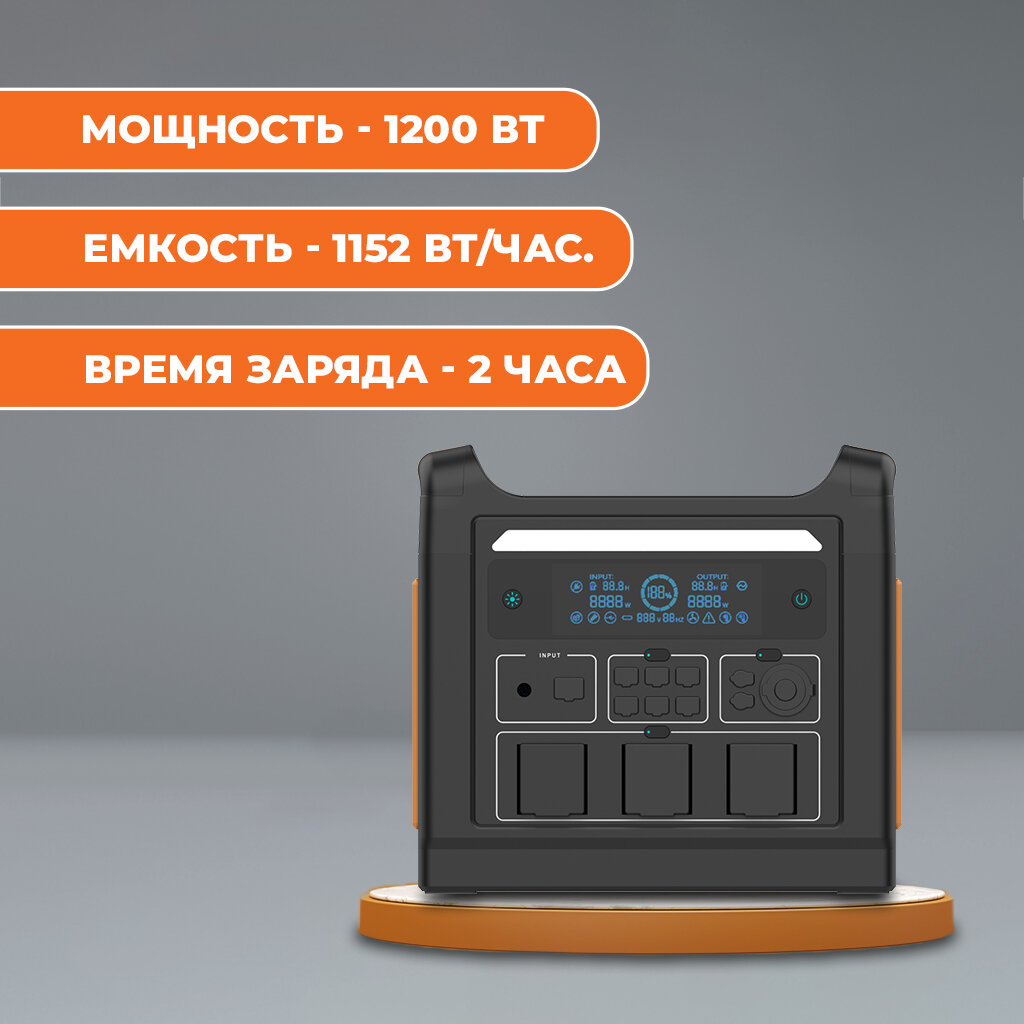 Многофункциональная портативная зарядная станция LP CHARGER i1000 - Изображение 5