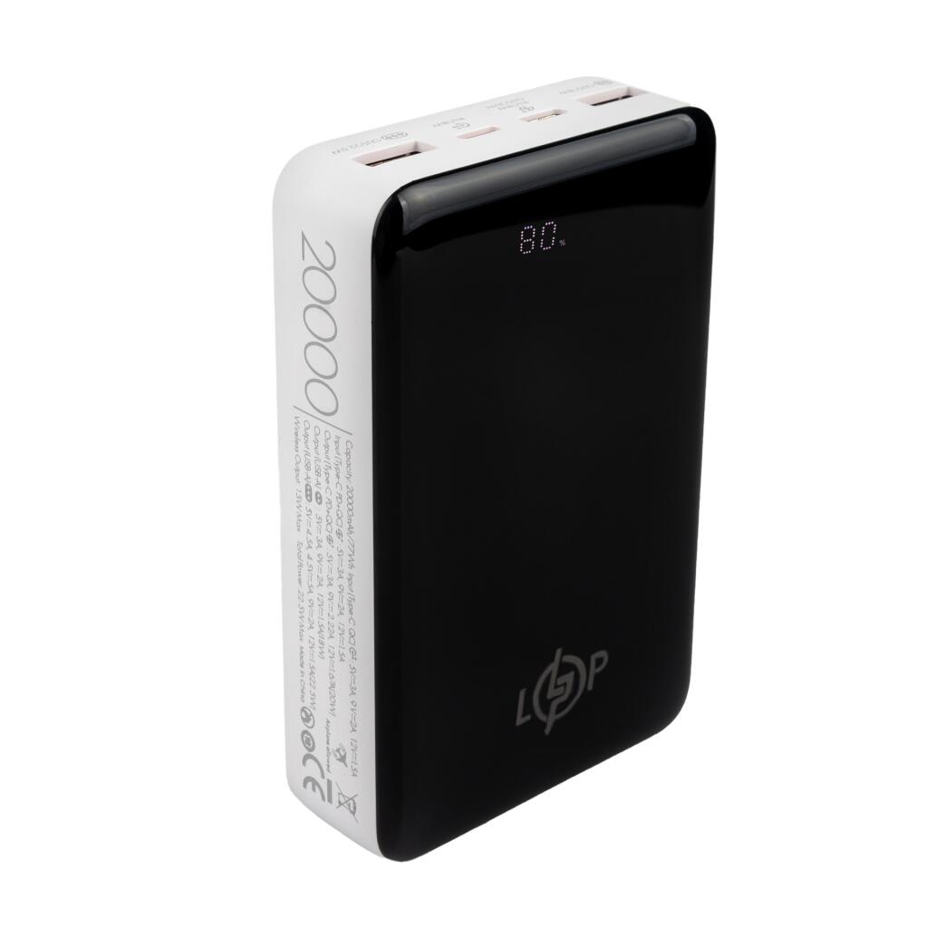 Комплект Power Bank LP PQ18 20000mAh + Акустична система LP BTS13 HIFI - Зображення 12