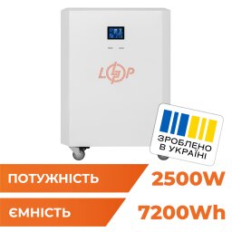 Система резервного питания LP Autonomic Power FW 2500W (АКБ 7200Wh) Белый мат