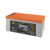 Акумулятор LP LiFePO4 25,6V - 150 Ah (3840Wh) (BMS 200A/100А) пластик LCD Smart BT - Зображення 3