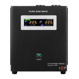ИБП с правильной синусоидой 12V LPY-W-PSW-1000VA+(700Вт)10A/20A