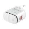 Зарядка для телефону LogicPower 25W (Type-C+USB) QC3.0 PD + кабель (Type-C to Type-C) - Изображение 2