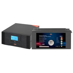 Комплект резервного живлення LogicPower ДБЖ + літієва (LiFePO4) батарея (UPS B1500 + АКБ LiFePO4 2585W)