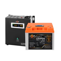 Комплект резервного питания LP (LogicPower) ИБП + литиевая (LiFePO4) батарея (UPS W800+ АКБ LiFePO4 665W) null