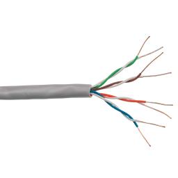 Кабель для внутренней прокладки LP CCA Cat.5e UTP 4x2x0.51 мм 305 м