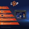 Акумулятор LP LiFePO4 12V (12,8V) - 50 Ah (640Wh) (Smart BMS 60A/30А) пластик - Зображення 2