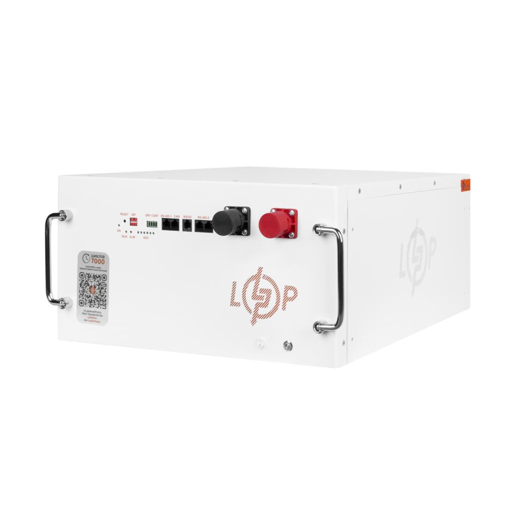 Акумулятор LP LiFePO4 51,2V - 230 Ah (11776Wh) (BMS JK 200A/100A) RM RS485/CAN WH - Зображення 3