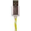 Кабель USB - Lightning 1м W-Gr (силикон) бело-зеленый / Retail - Изображение 3