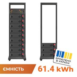 Высоковольтный аккумулятор LP LiFePO4 Battery HVM 614,4V 100Ah (61440 Wh) BMS 160А P AB Lrack black
