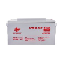 Аккумулятор гелевый LPM-GL 12V - 65 Ah