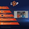 Акумулятор LP LiFePO4 12V (12,8V) - 180 Ah (2304Wh) (BMS 80A/40A) металл - Зображення 2