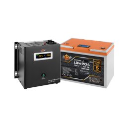Комплект резервного живлення LP (LogicPower) ДБЖ + літієва (LiFePO4) батарея (UPS W800+ АКБ LiFePO4 1280Wh) 