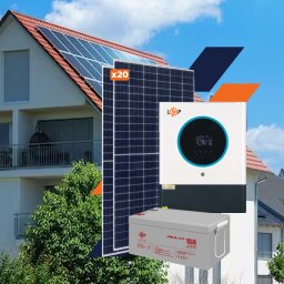 Обладнання для сонячної електростанції (СЕС) Стандарт 11 kW АКБ 13,44 kWh Gel 280 Ah null