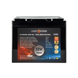 Аккумулятор LP LiFePO4 BYD 12V - 70 Ah (BMS 50A/25А) пластик