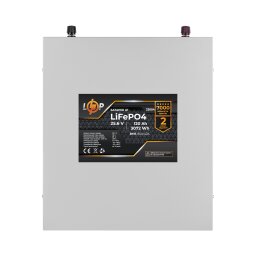 Аккумулятор LP LiFePO4 25,6V - 120 Ah (3072Wh) (BMS 80A/40А) металл null