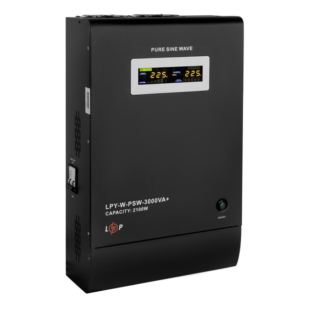 Комплект резервного питания для котла ИБП + литиевая (LiFePO4) батарея (UPS W3000VA + АКБ LiFePO4 5200W) - Изображение 3