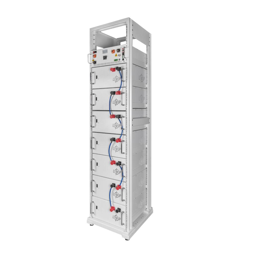 Высоковольтный аккумулятор LP LiFePO4 Battery HVM 358,4V 280Ah (100352 Wh) BMS 125А AB Lrack white - Изображение 6