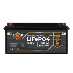Аккумулятор для автомобиля литиевый LP LiFePO4 (+ слева) 12V - 230 Ah null