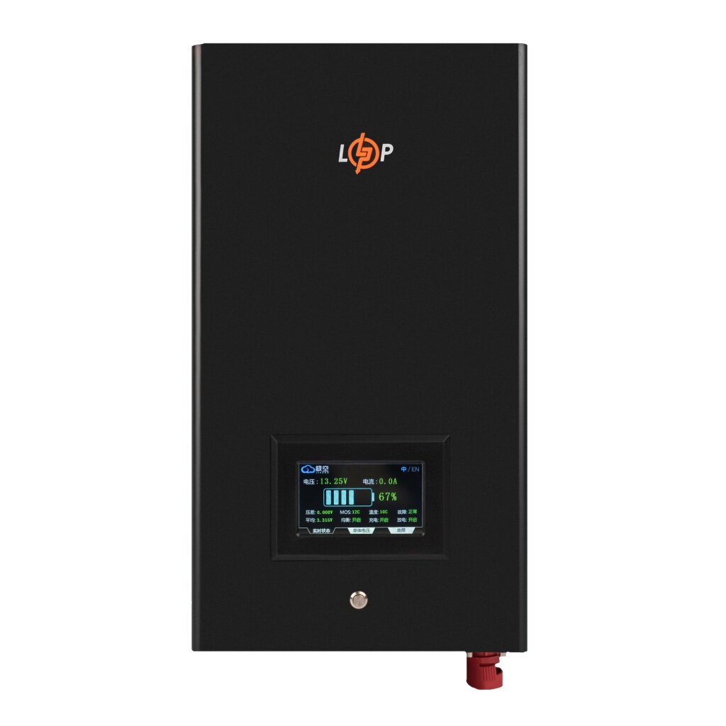 Аккумулятор LP LiFePO4 12,8V - 280 Ah (3584Wh) (BMS 200A/200А) металл LCD Smart BT - Изображение 1