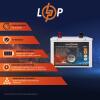 Акумулятор LP LiFePO4 12V (12,8V) - 90 Ah (1152Wh) (BMS 50A/25A) металл - Зображення 3