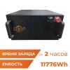 Аккумулятор LP LiFePO4 51,2V - 230 Ah (11776Wh) (BMS 200A/100А) металл RM - Изображение 2