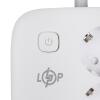 Мережевий фільтр (подовжувач) LP F65WG4 (3x230V-3520W, 2xUSB-60W, 2xType-C 65W QC/PD) - Зображення 5