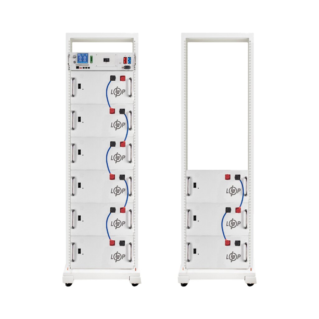 Аккумулятор LP LiFePO4 Battery HVM 460,8V 280Ah (129024 Wh)BMS 125А AB Lrack white - Изображение 1