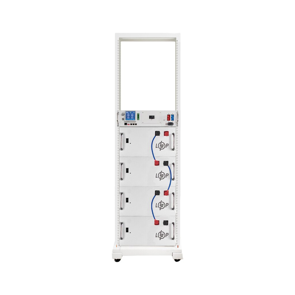 Аккумулятор LP LiFePO4 Battery HVM 204,8V 280Ah (57344 Wh) BMS 125А AB Lrack white - Изображение 1