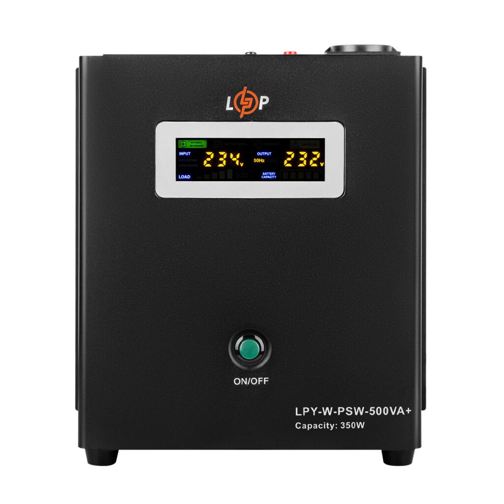 Комплект резервного питания для котла ИБП + литиевая (LiFePO4) батарея (UPS W500VA + АКБ LiFePO4 900W) - Изображение 2