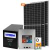 Сонячна електростанція (СЕС) Преміум 4kW АКБ 4.3kWh LiFePO4 90 Ah - Зображення 2