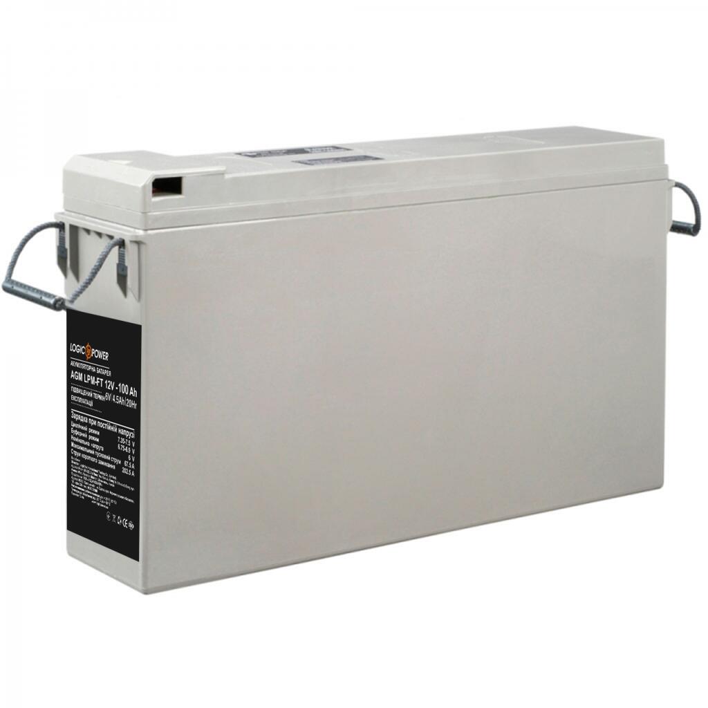 Фронт-терминальный аккумулятор LPM-FT 12V - 100 Ah - Изображение 1