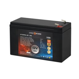 Аккумулятор LP LiFePО4 12V (12,8V) - 5 Ah (64Wh) null