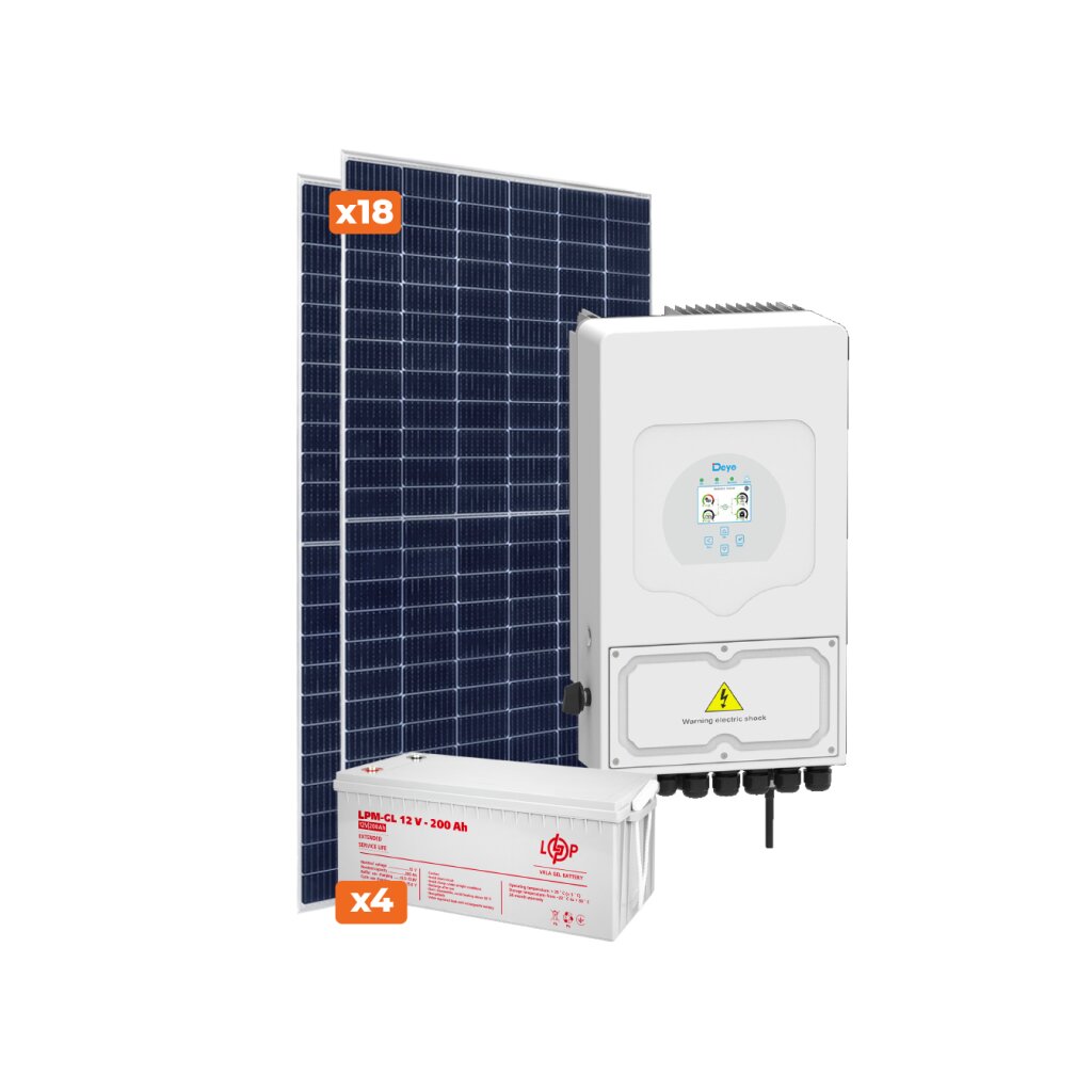 Комплект СЭС DEYE for LP 8 kW GRID - АКБ 9,6 kWh Стандарт - Изображение 2