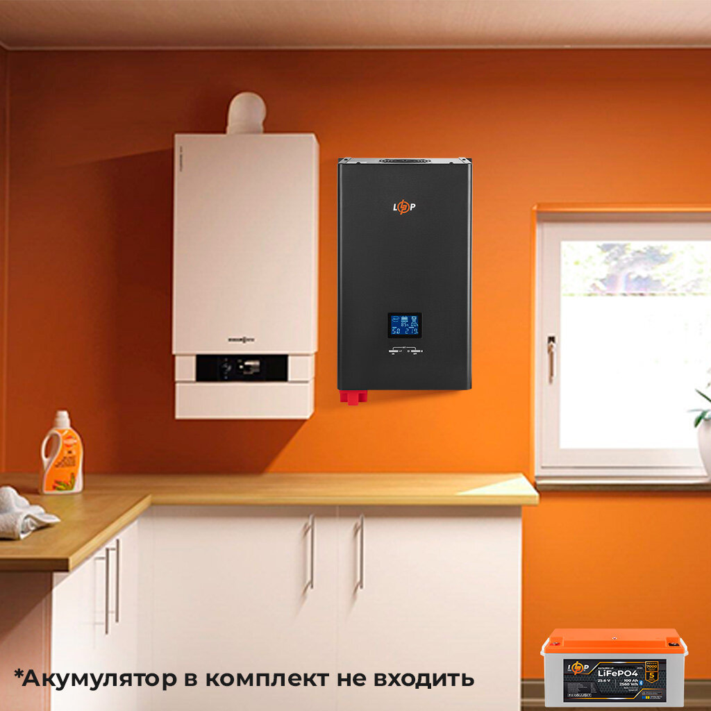 ДБЖ з правильною синусоїдою 24V LPE-W-PSW-5000VA+ (3500Вт) 1-60A - Изображение 7