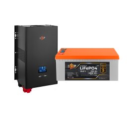 Комплект резервного живлення LP (LogicPower) ДБЖ + літієва (LiFePO4) батарея (UPS W3600+ АКБ LiFePO4 5888W) 