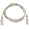 Патч-корд литой UTP RJ45 кат. 5Е 2 м (серый) - Изображение 1