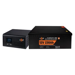 Комплект резервного питания LP(LogicPower) ИБП + литиевая (LiFePO4) батарея UPS 1500VA + АКБ LiFePO4 1280W