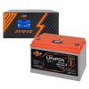 КРП LogicPower B1500 + литиевая (LiFePO4) батарея 1280 Ватт (22754+37476 100 Ah) - Изображение 1