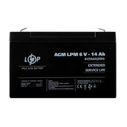 Распродажа (4160) Аккумулятор AGM LPM 6V - 14 Ah 09/23