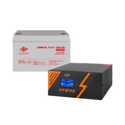 Комплект резервного питания ИБП + гелевая батарея (UPS B1500 + АКБ GL 1200Wh)