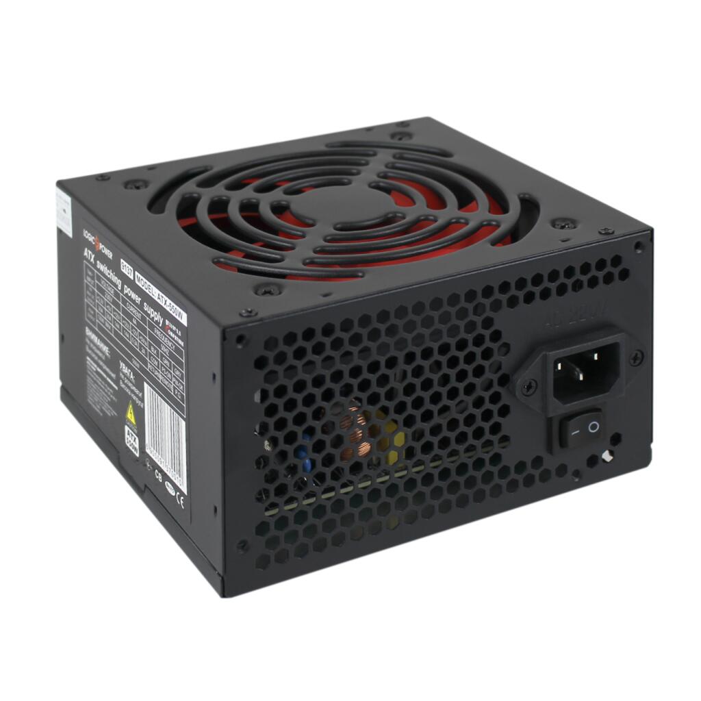 Компьютерный блок питания ATX-550W, 12см, 4xSATA, PCI Dх2 6PIN 24 pin power - Изображение 2