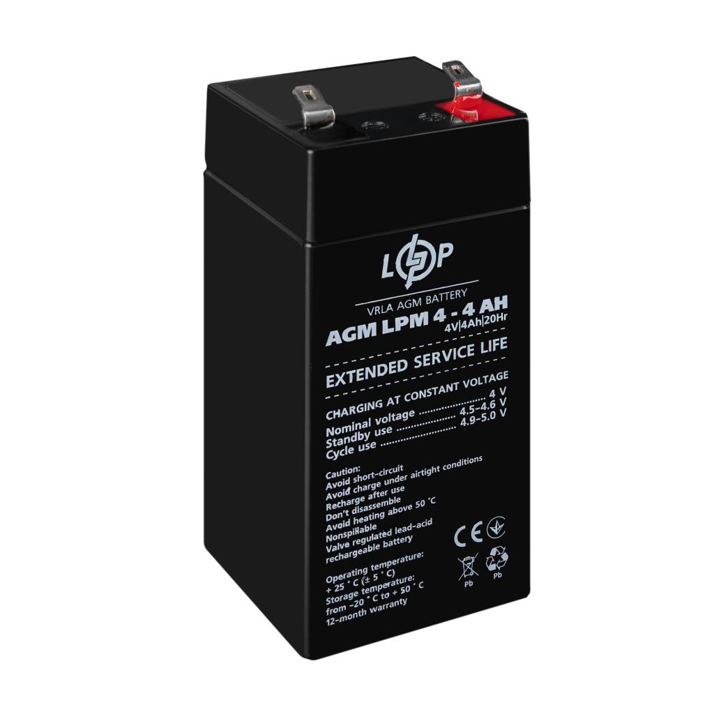 Акция. Аккумулятор AGM LPM 4V - 4 Ah - Изображение 4